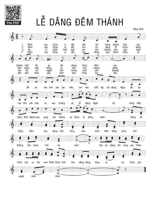 Lễ Dâng Đêm Thánh