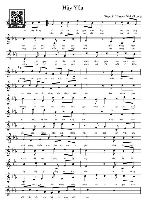 Hãy yêu - Nguyễn Đình Chương