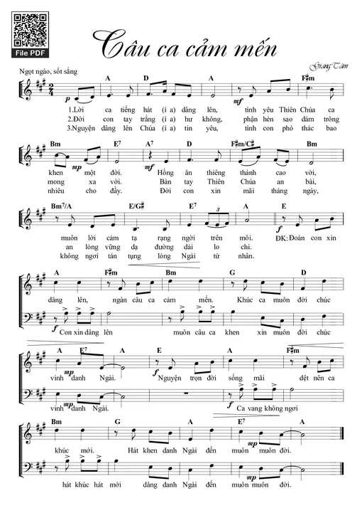 Câu Ca Cảm Mến