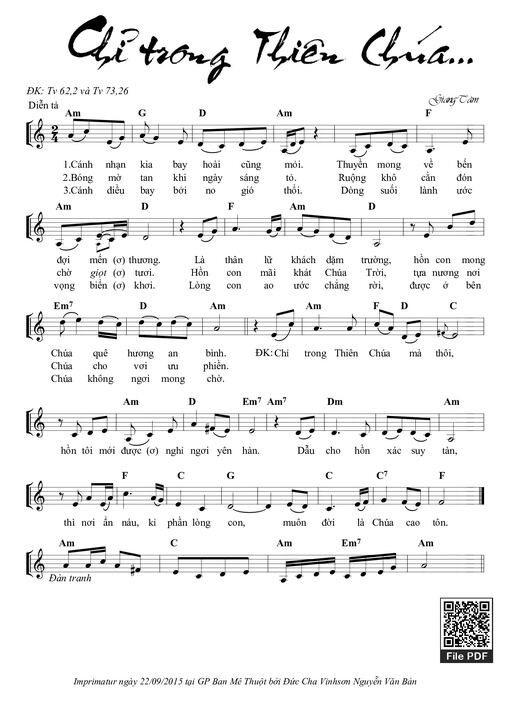 Chỉ Trong Thiên Chúa