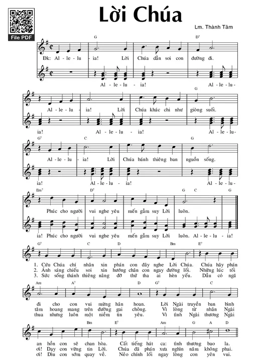 Lời Chúa - Thành Tâm