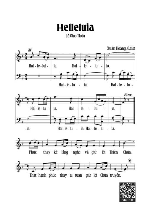 Thtm. Lễ Giao Thừa