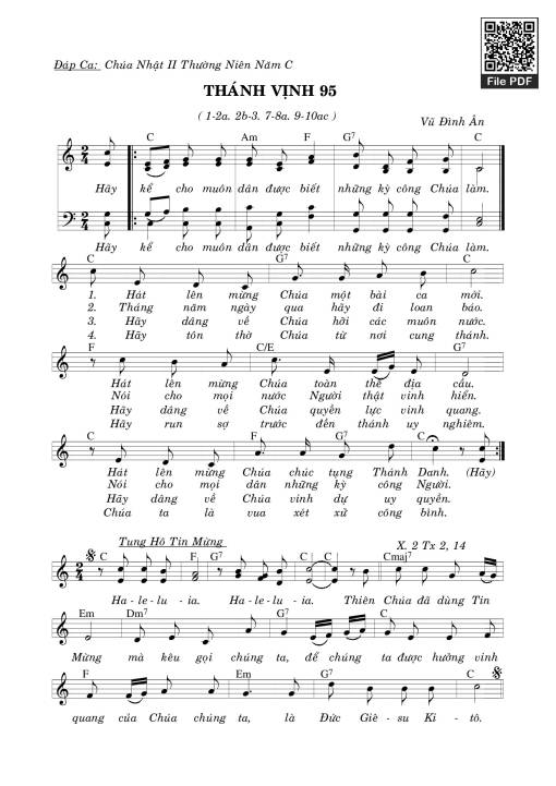 Thánh Vịnh 95 - Vũ Đình Ân