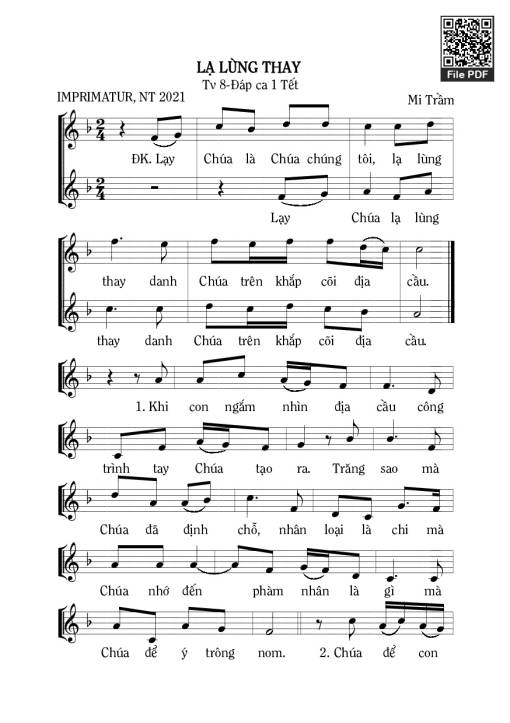 Thánh Vịnh 8, Lạ Lùng Thay