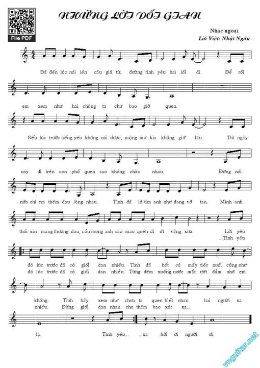 Những Lời Dối Gian