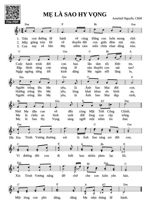MẸ LÀ SAO HY VỌNG