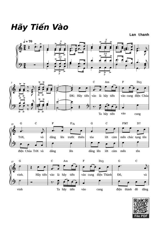 Hãy Tiến Vào - Lan Thanh