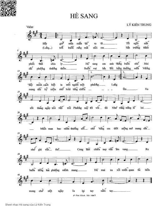 Hè sang - Lý Kiến Trung