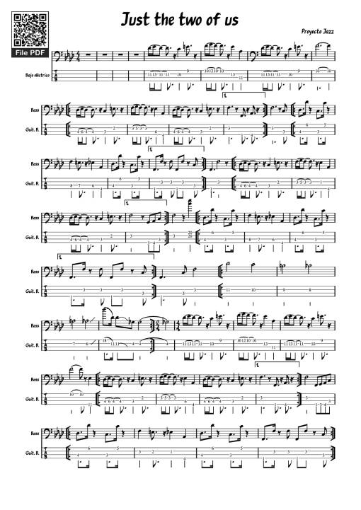 Just the two of us Guitar TAB