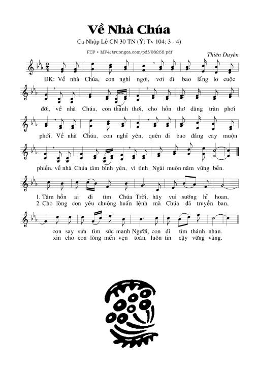 Thánh Vịnh 104, Về Nhà Chúa