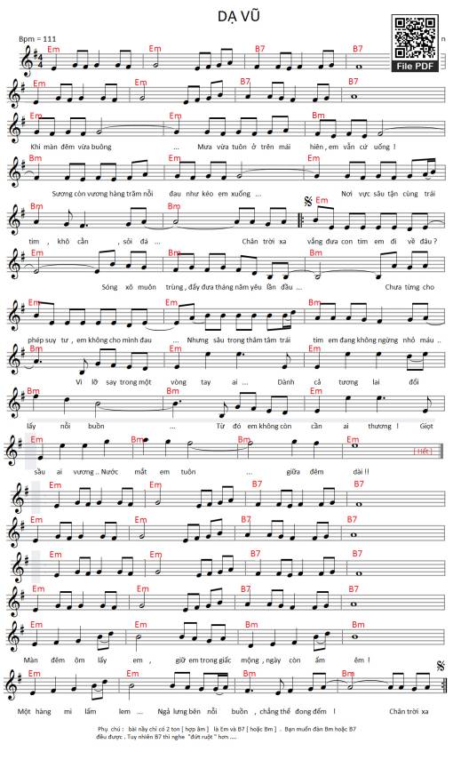 Dạ vũ - Tăng Duy Tân