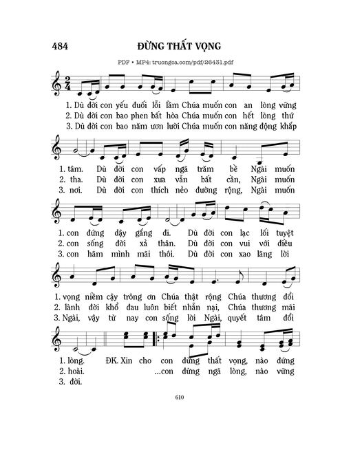 Đừng Thất Vọng