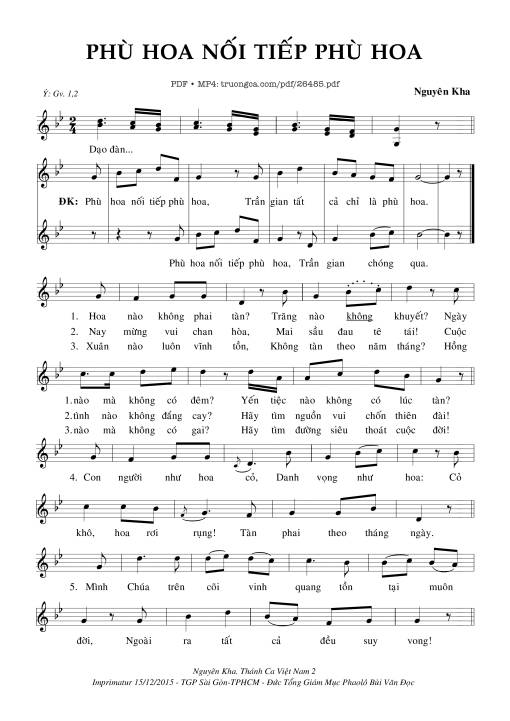 Phù Hoa Nối Tiếp Phù Hoa