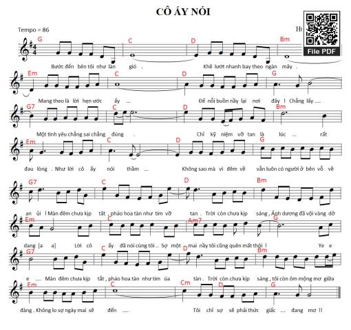 Cô ấy nói - Hứa Kim Tuyền