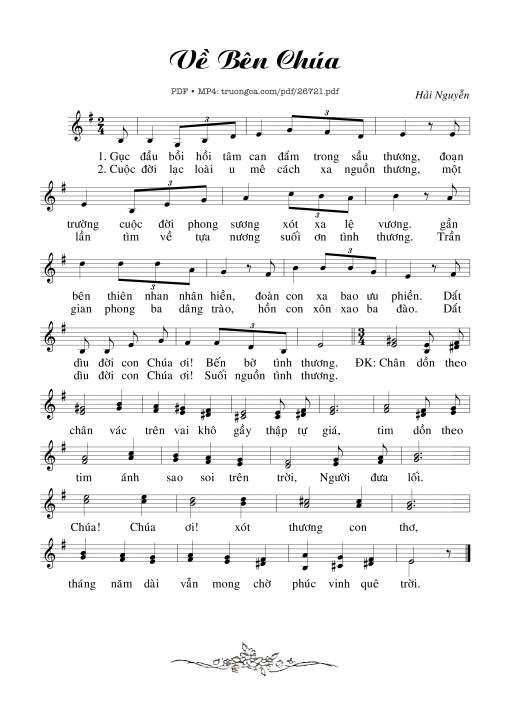 Về Bên Chúa - Hải Nguyễn