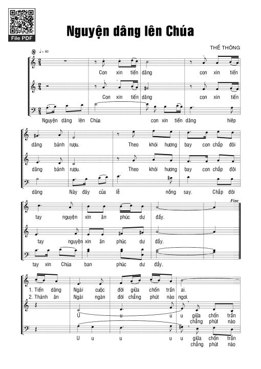 Nguyện Dâng Lên Chúa