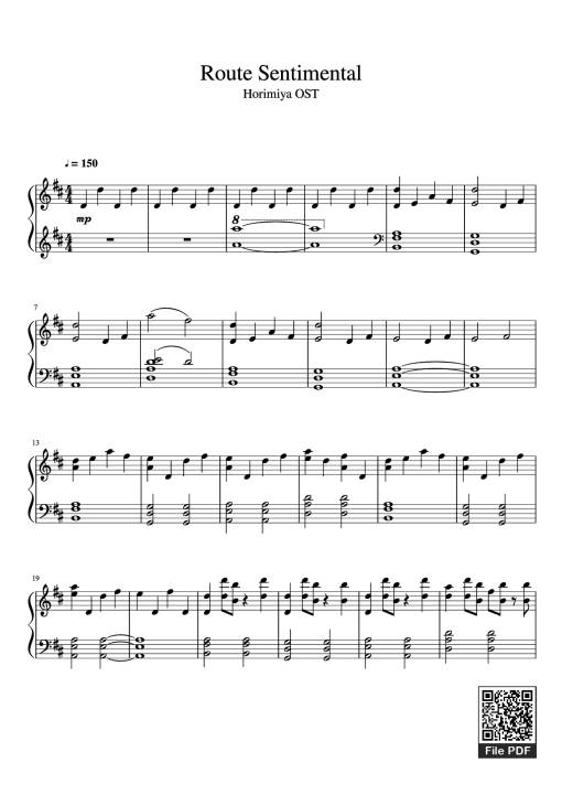 Route Sentimental Piano