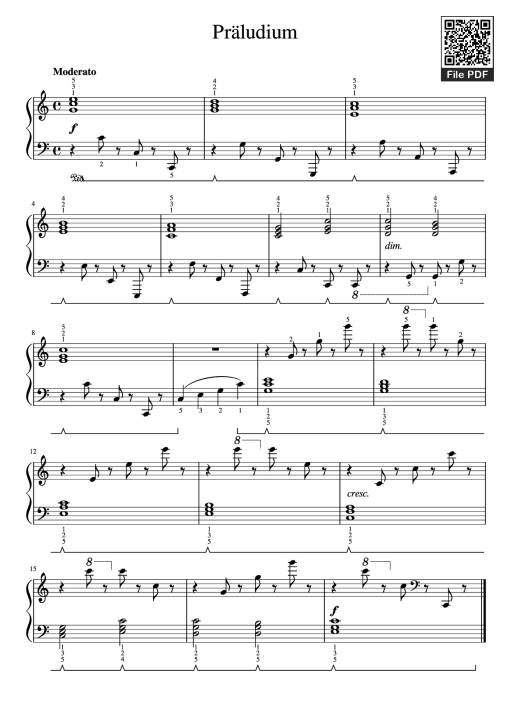 Präludium Piano - E.Tetzel