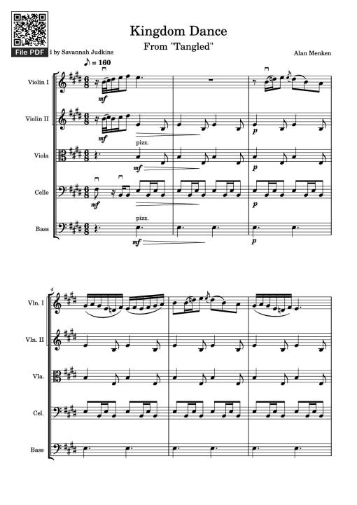 Kingdom Dance - Alan Menken