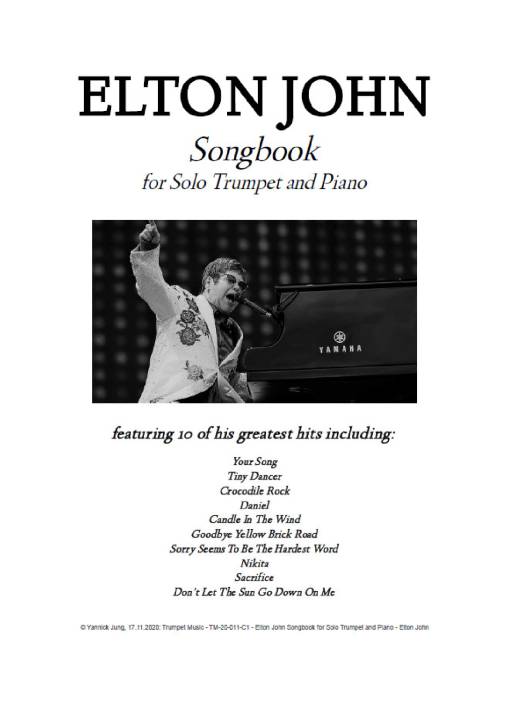 Elton John Songbook for Solo Trumpet and Piano