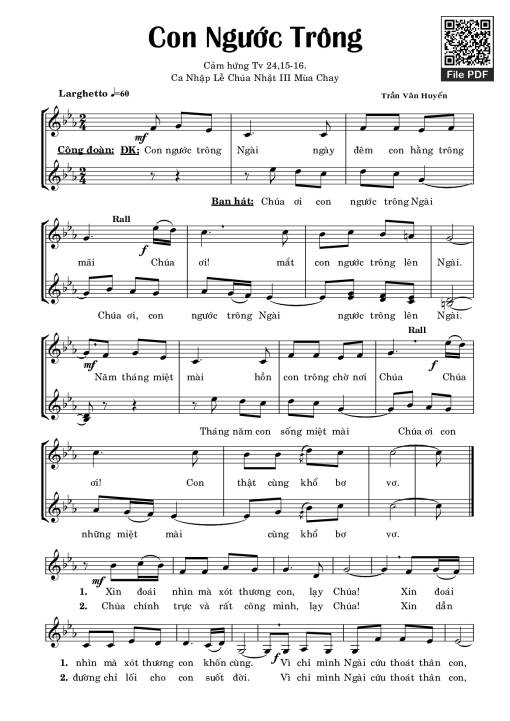 Con Ngước Trông - Trần Văn Huyến