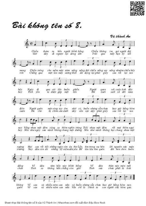 Bài không tên số 8