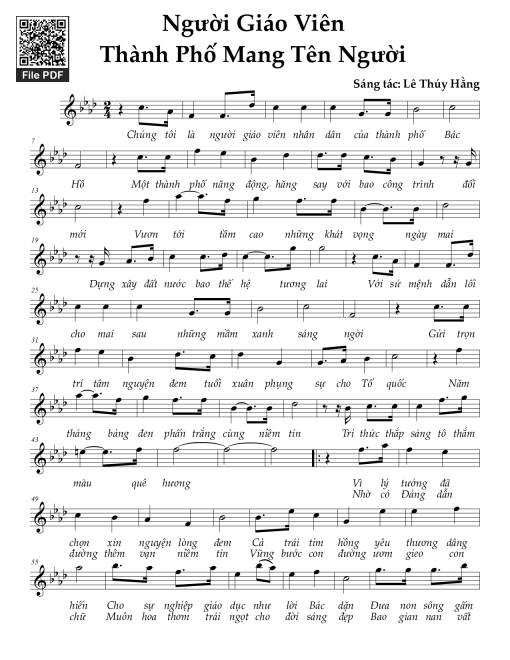 Người giáo viên thành phố mang tên Người