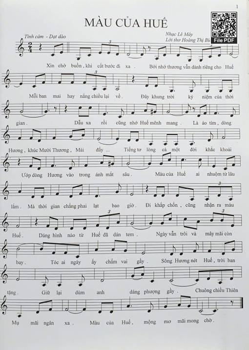 Màu của Huế - Lê Máy