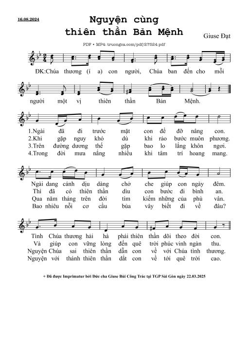 Nguyện Cùng Thiên Thần Bản Mệnh