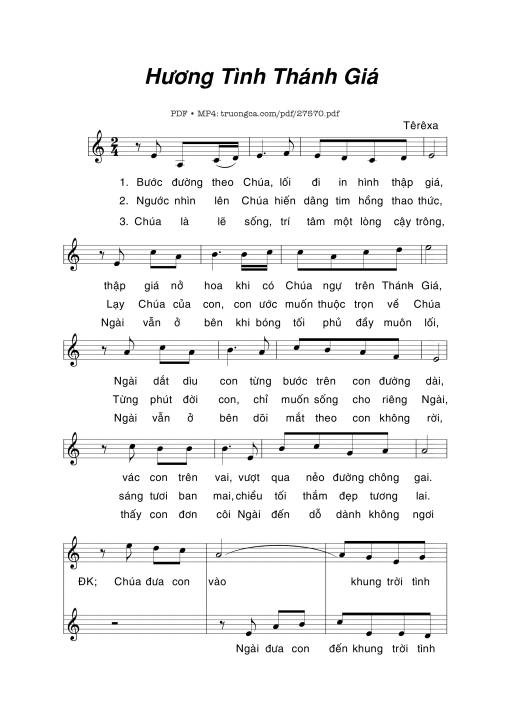 Hương Tình Thánh Giá