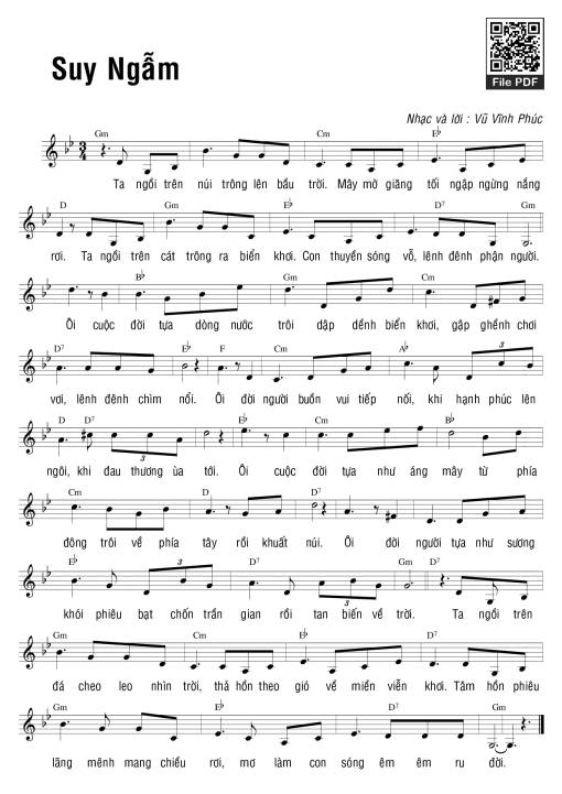 Suy ngẫm - Vũ Vĩnh Phúc