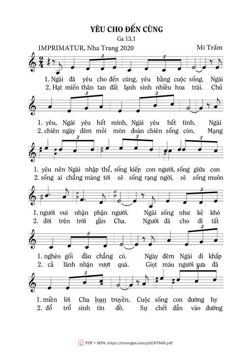 Yêu Cho Đến Cùng