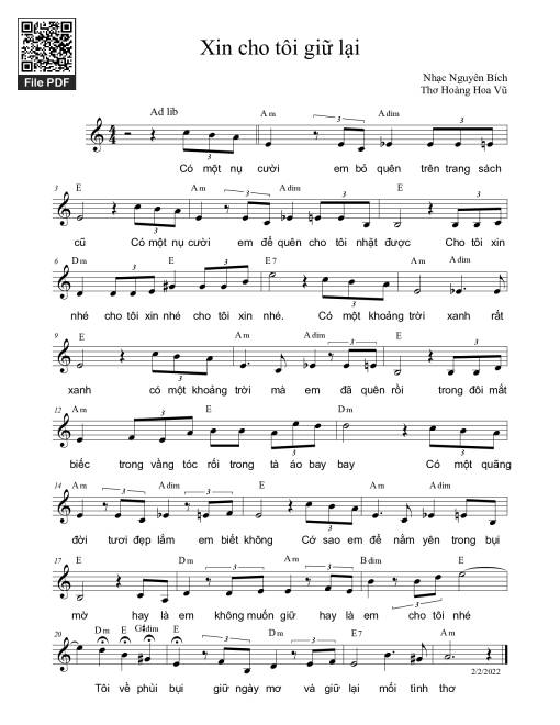 Xin cho tôi giữ lại