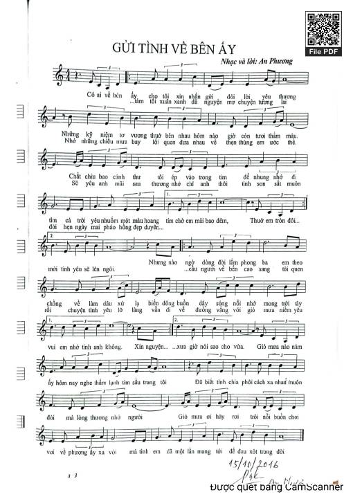 Gửi tình về bên ấy