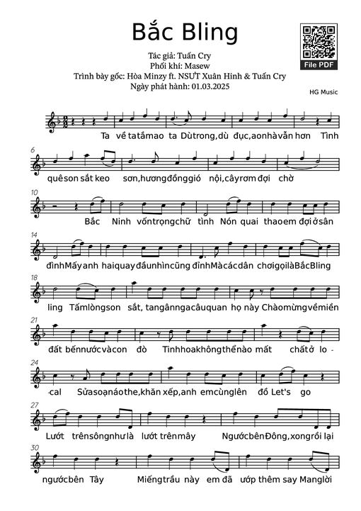 Bắc Bling - HG Music