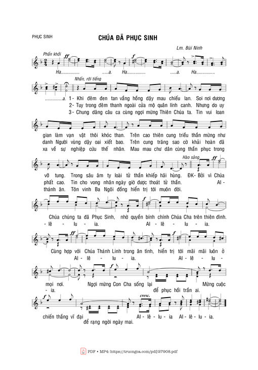 Chúa Đã Phục Sinh