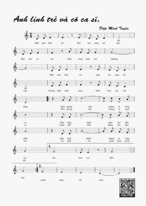 Anh Lính Trẻ Và Cô Ca Sĩ