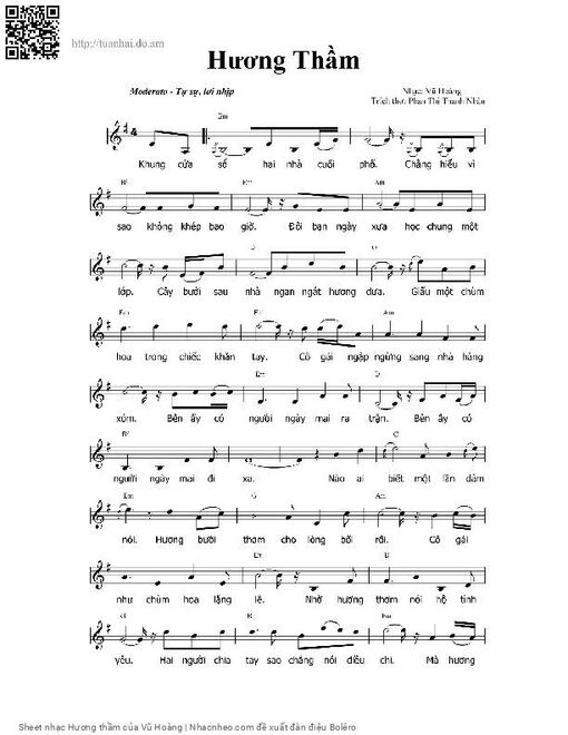 Hương thầm - Vũ Hoàng