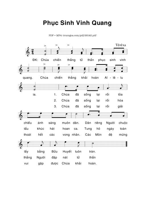 Phục Sinh Vinh Quang