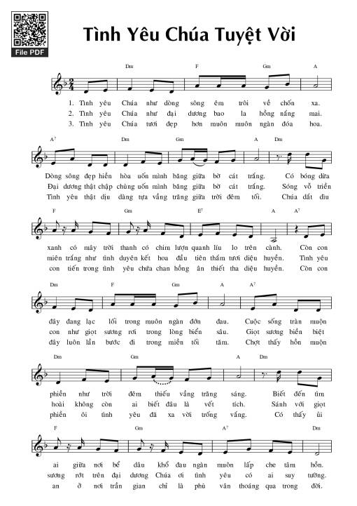 Tình yêu Chúa tuyệt vời