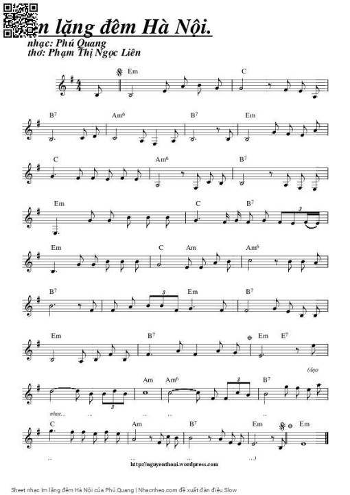 Im lặng đêm Hà Nội