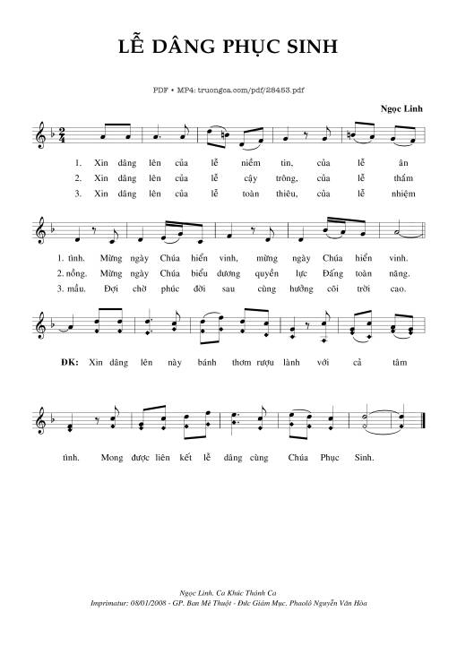 Lễ Dâng Phục Sinh