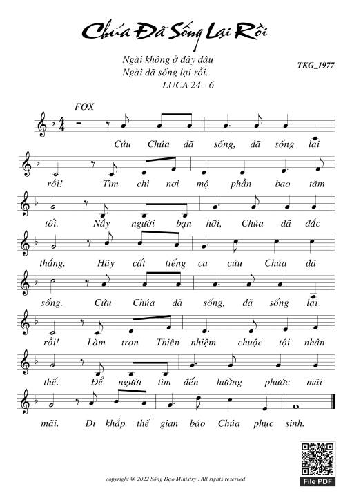 Liên khúc Chúa phục sinh