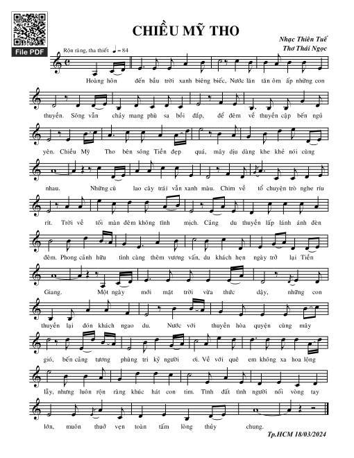 Chiều Mỹ Tho - Thiên Tuế