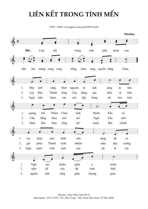 Liên Kết Trong Tình Mến