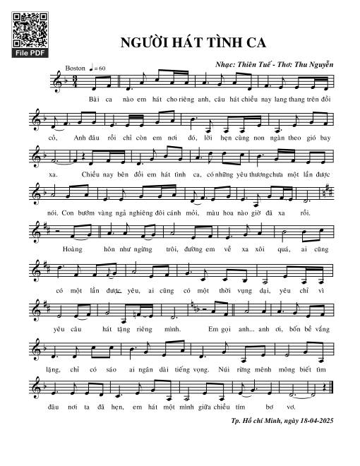 Người hát tình ca