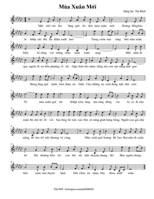 Mùa xuân mới - Trà Bình