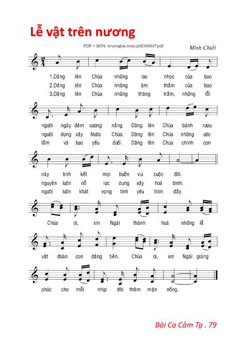 Lễ Vật Trên Nương