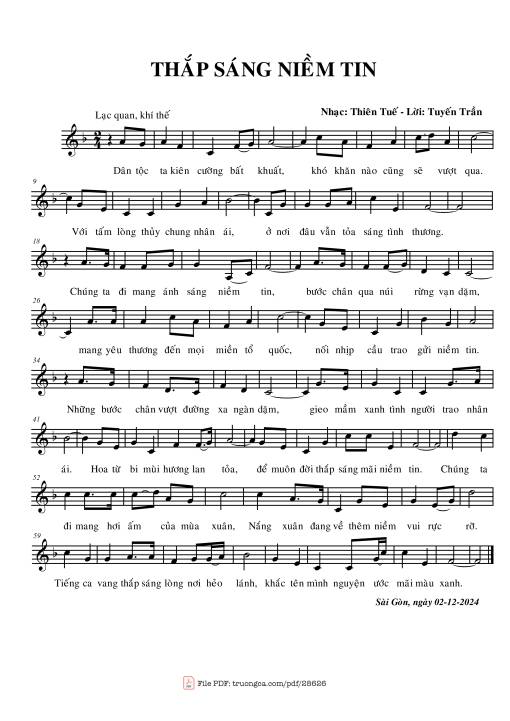 Thắp sáng niềm tin