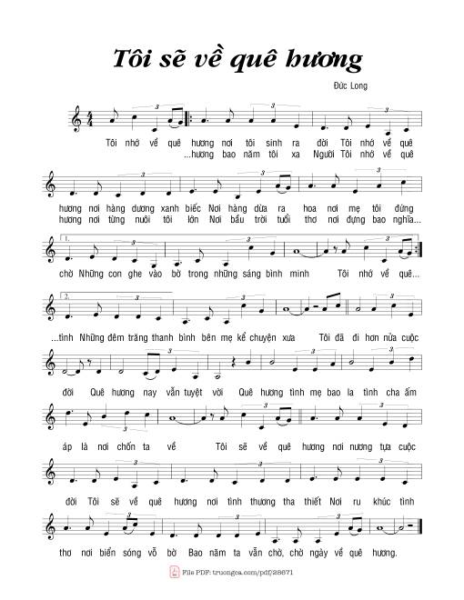 Tôi sẽ về quê hương